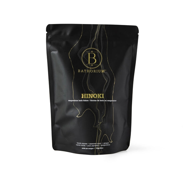 Hinoki Magnesium Bath Flake By Bathorium (Gigi's fav bath soak!)- 750g