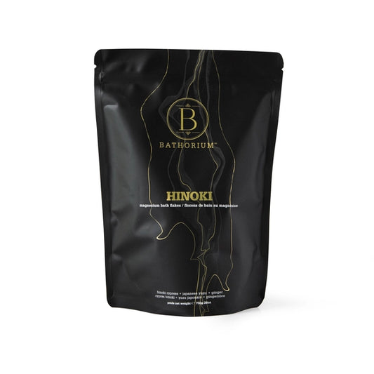 Hinoki Magnesium Bath Flake By Bathorium (Gigi's fav bath soak!)- 750g