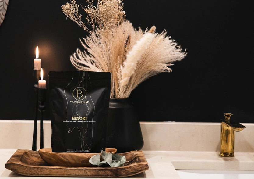 Hinoki Magnesium Bath Flake By Bathorium (Gigi's fav bath soak!)- 750g
