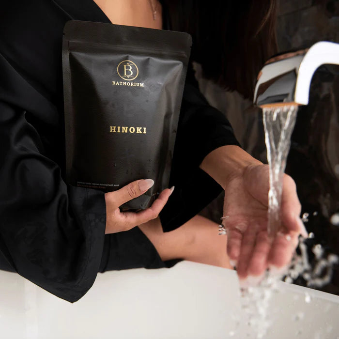 Hinoki Magnesium Bath Flake By Bathorium (Gigi's fav bath soak!)- 750g