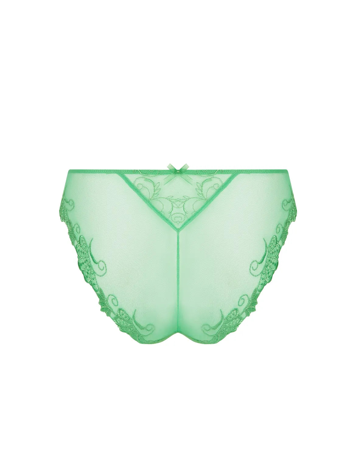 Dressing Floral in "Emeraude" Italian Brief By Lise Charmel - XXL