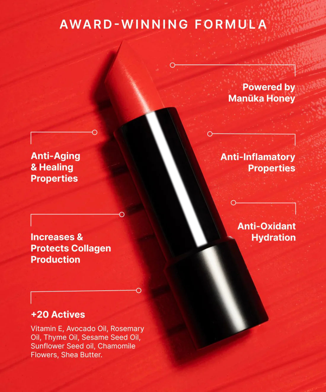 Mexico City at 9pm - Luxury Lipstick By Madame Gabriela