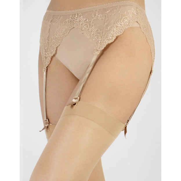 Cristal Sheer Stocking 20 DEN in Natural (Light Beige) - S-4X