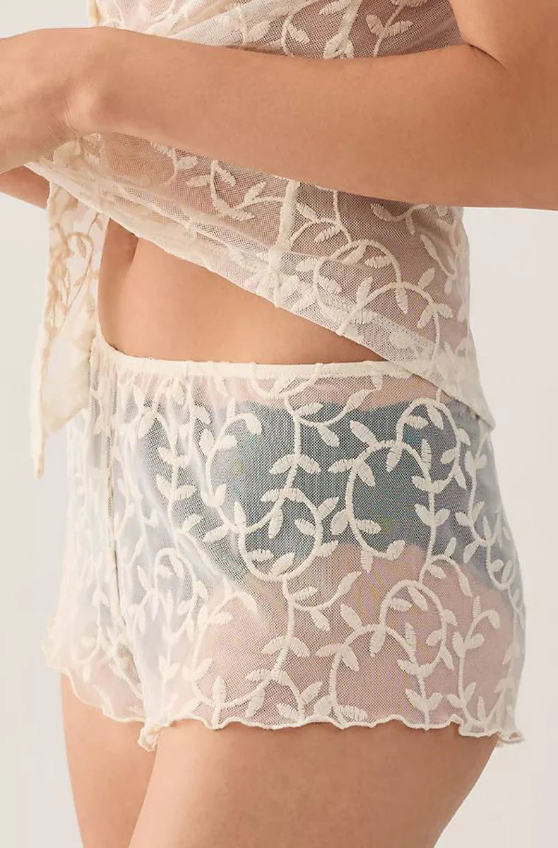 Lace sales lingerie shorts