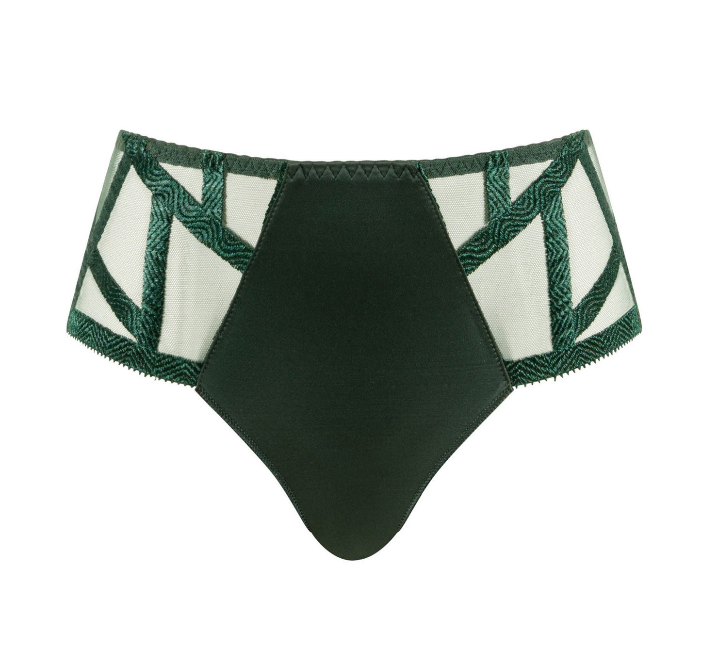 Série Shorty in Émeraude By Louisa Bracq - sizes 2XS, XS & 2XL