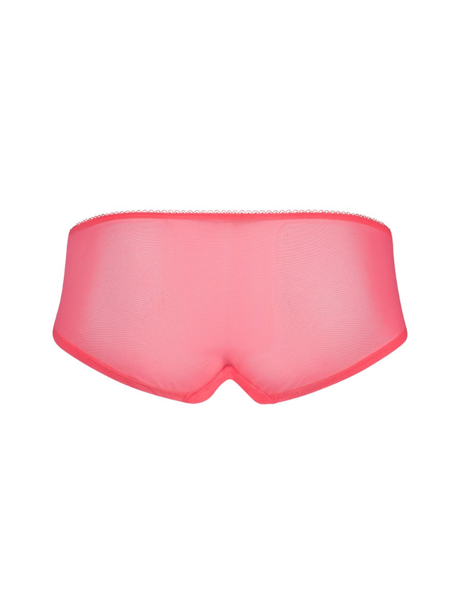 Superboost Lace Shorty In Sugar Coral By Gossard- XS