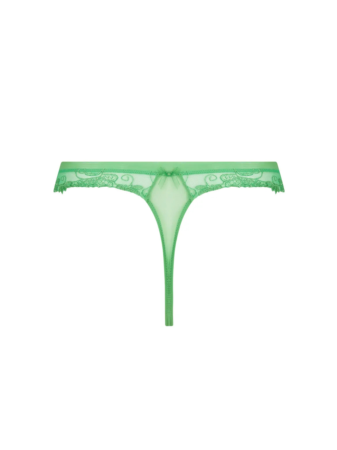 Dressing Floral in "Emeraude" Thong By Lise Charmel - L-XXL