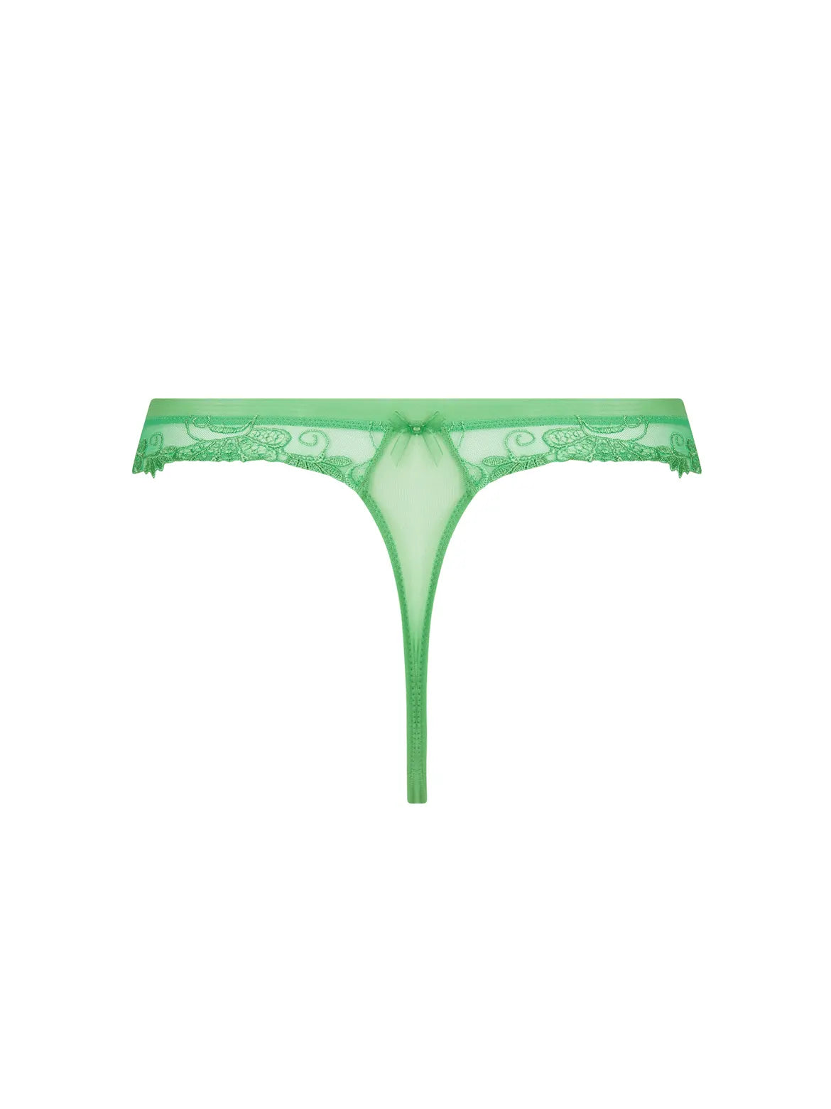 Dressing Floral in "Emeraude" Thong By Lise Charmel - S-XXL