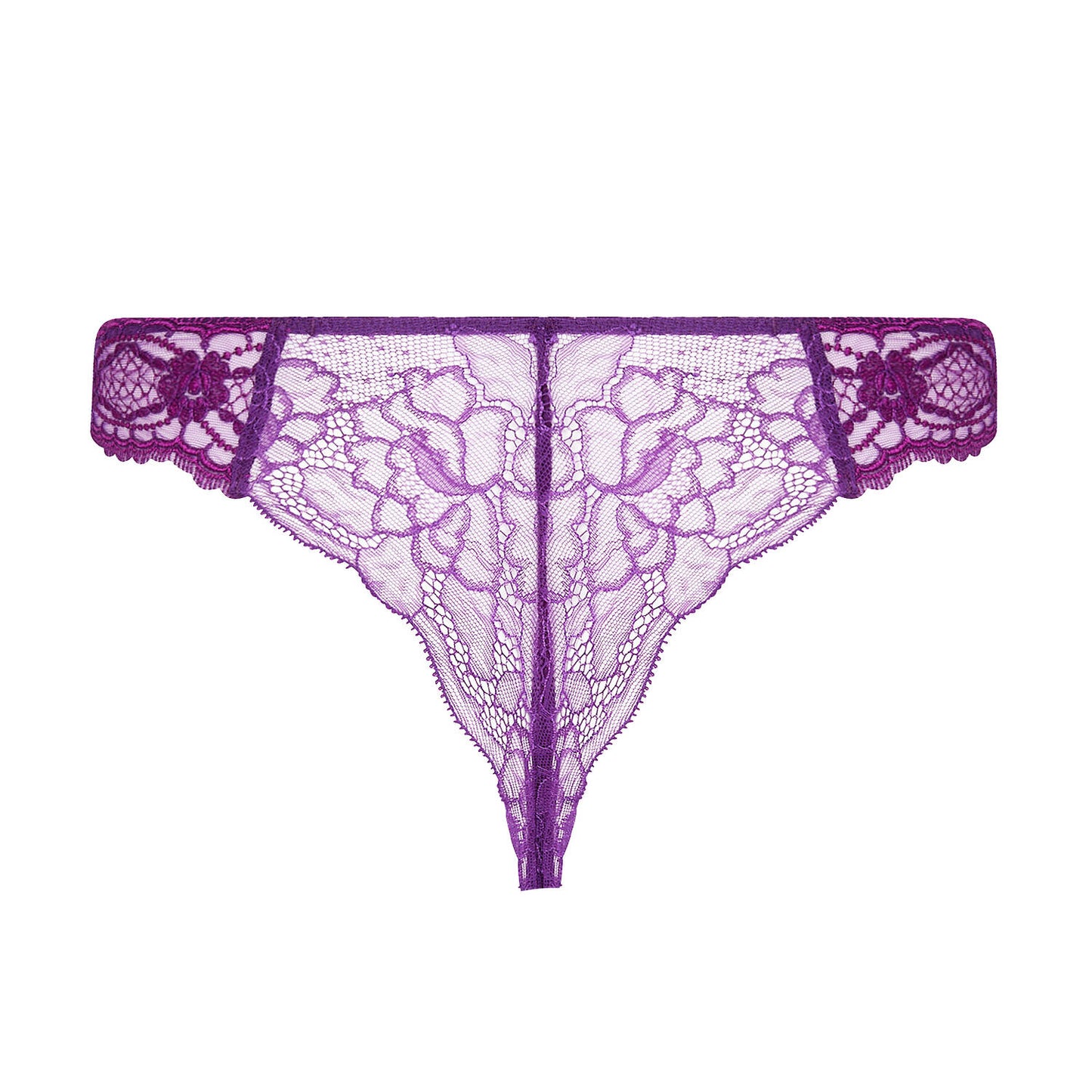 Sublime En Dentelle in Sublime Iris Tanga Thong By Lise Charmel - XS-XXL