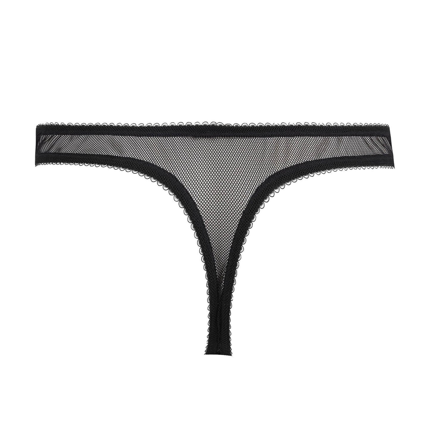 Velveteese Lace Thong By Dita Von Teese Lingerie - XS - XL