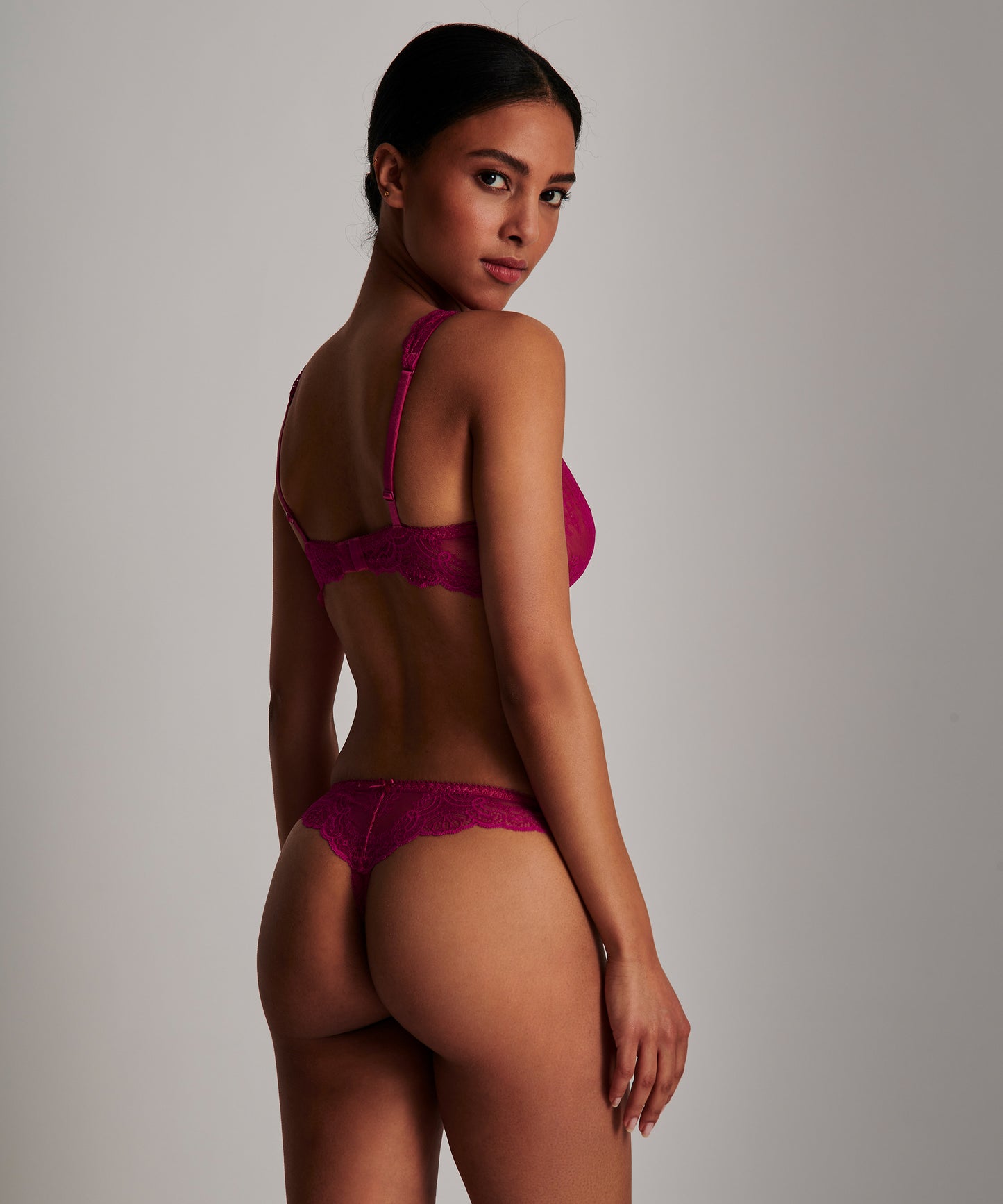 Dans Des Sens Tanga in Pink Pulsion By Aubade - XS-XXL