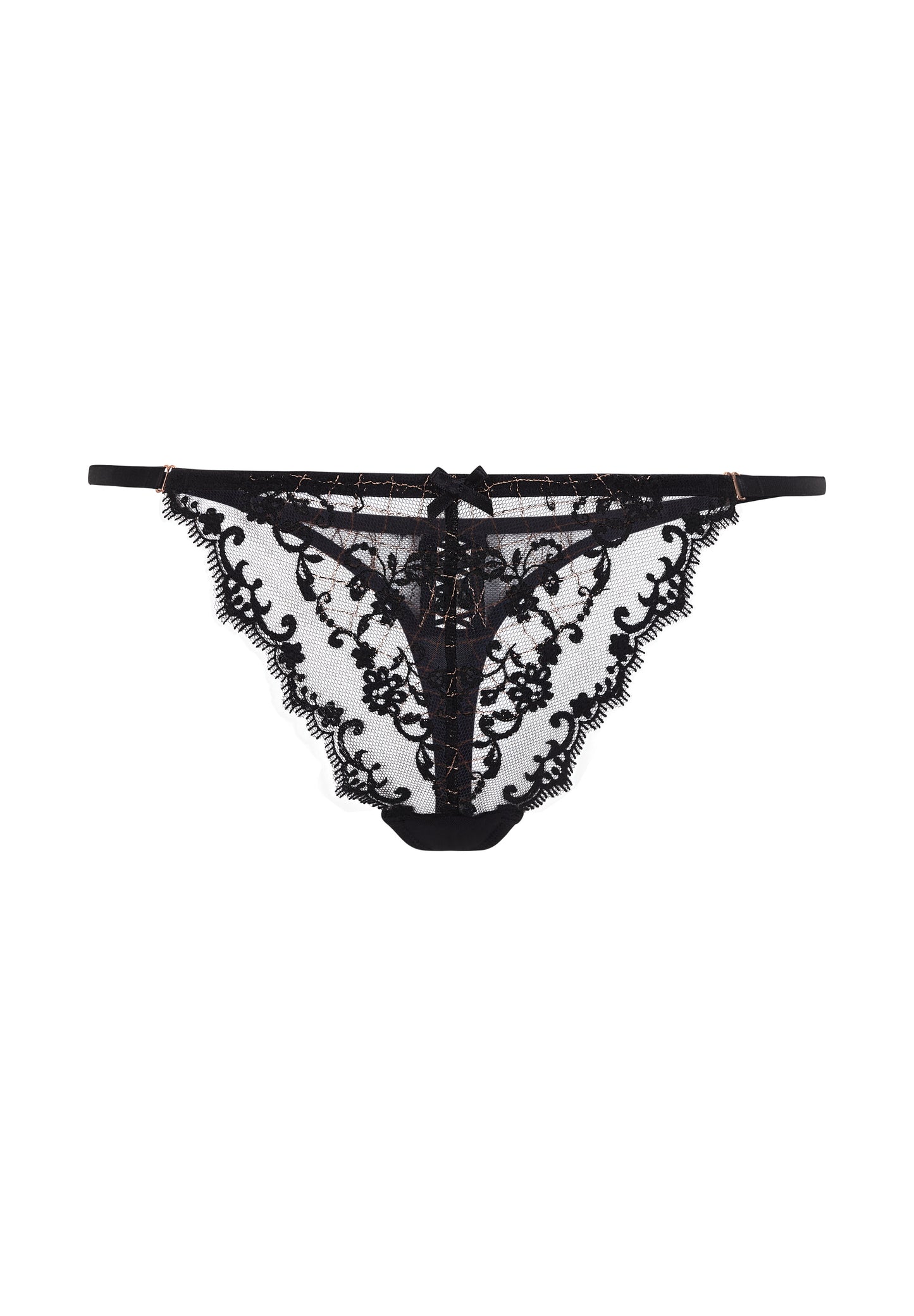 Lacage Thong in Black By Gossard- XS-XL