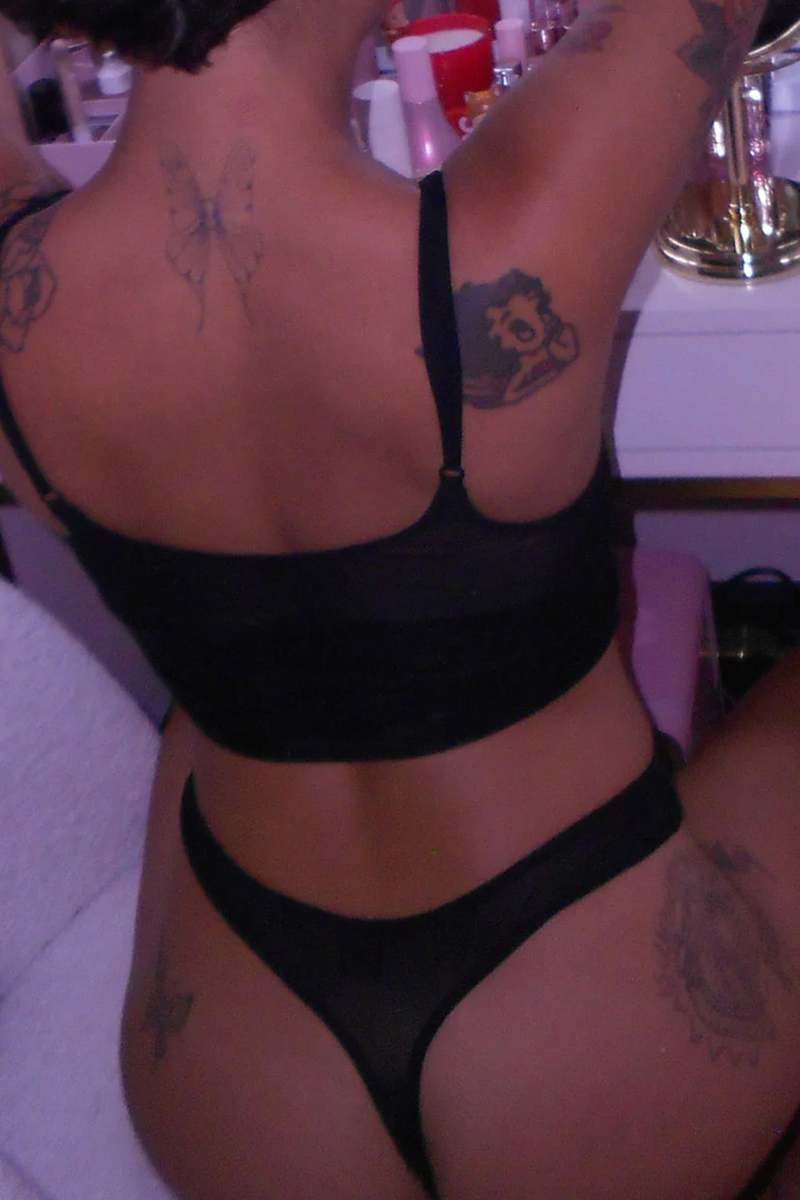 Aloha Vintage Thong by Only Hearts - L (stretchy!!)