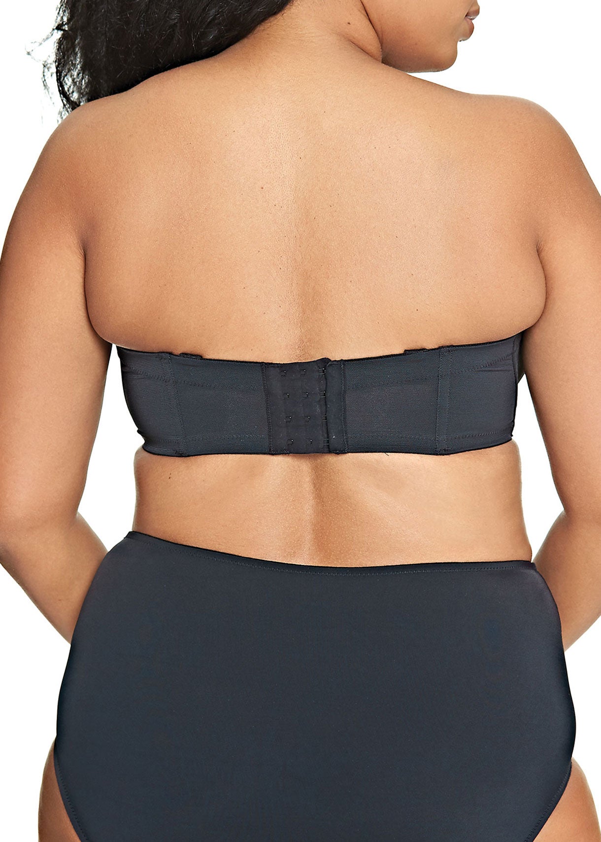 Adelaide Strapless Underwire Cathedral Bra In Black By Goddess - 32-46 Bands DD-HH (UK sizes)