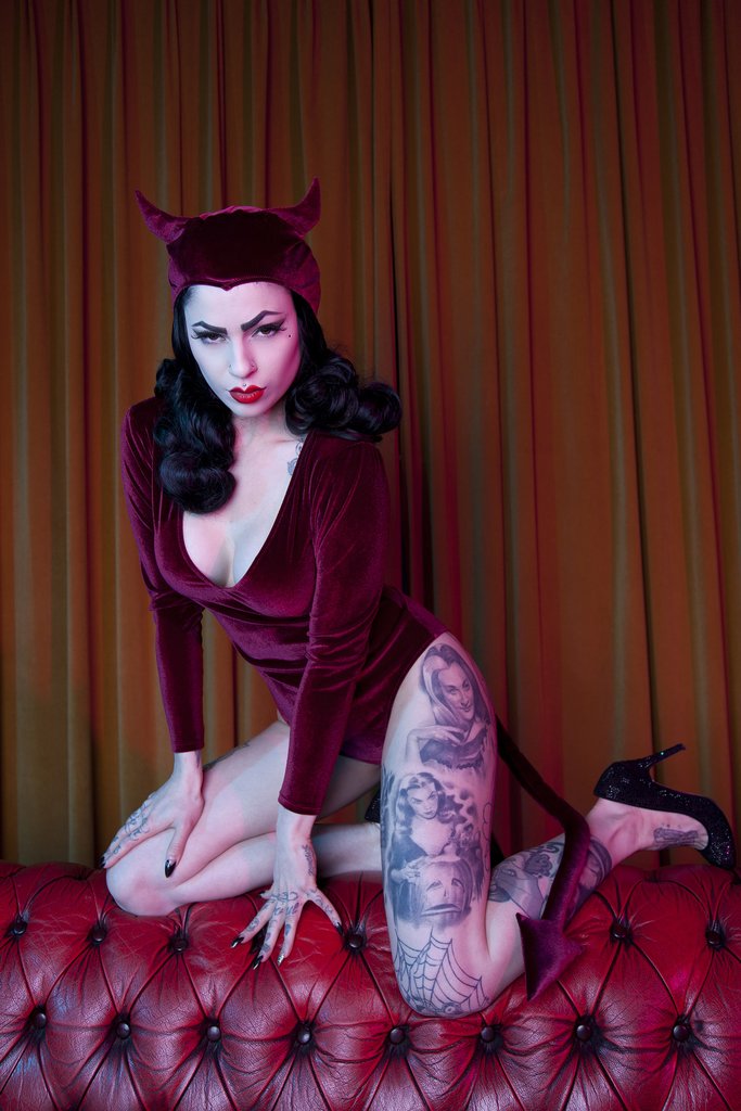 Devil Outfit - sizes 10, 14 + 18