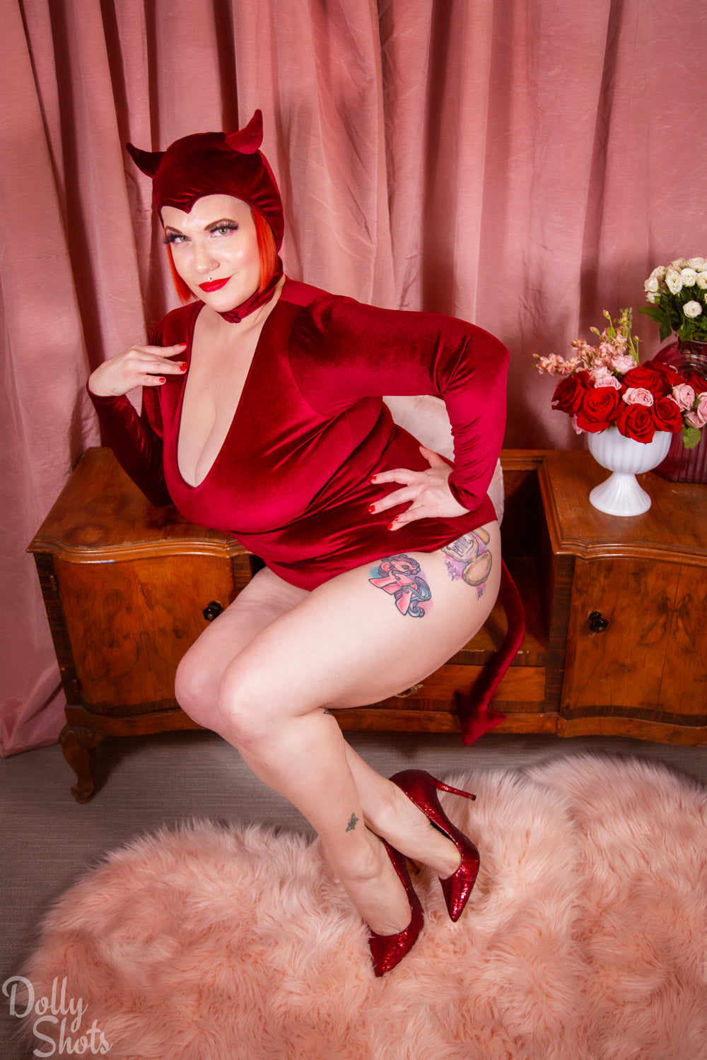 Devil Outfit - sizes 10, 14 + 18