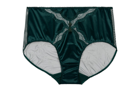 Star Lift Full Brief in Eden Green By Dita Von Teese - 2X & 3X