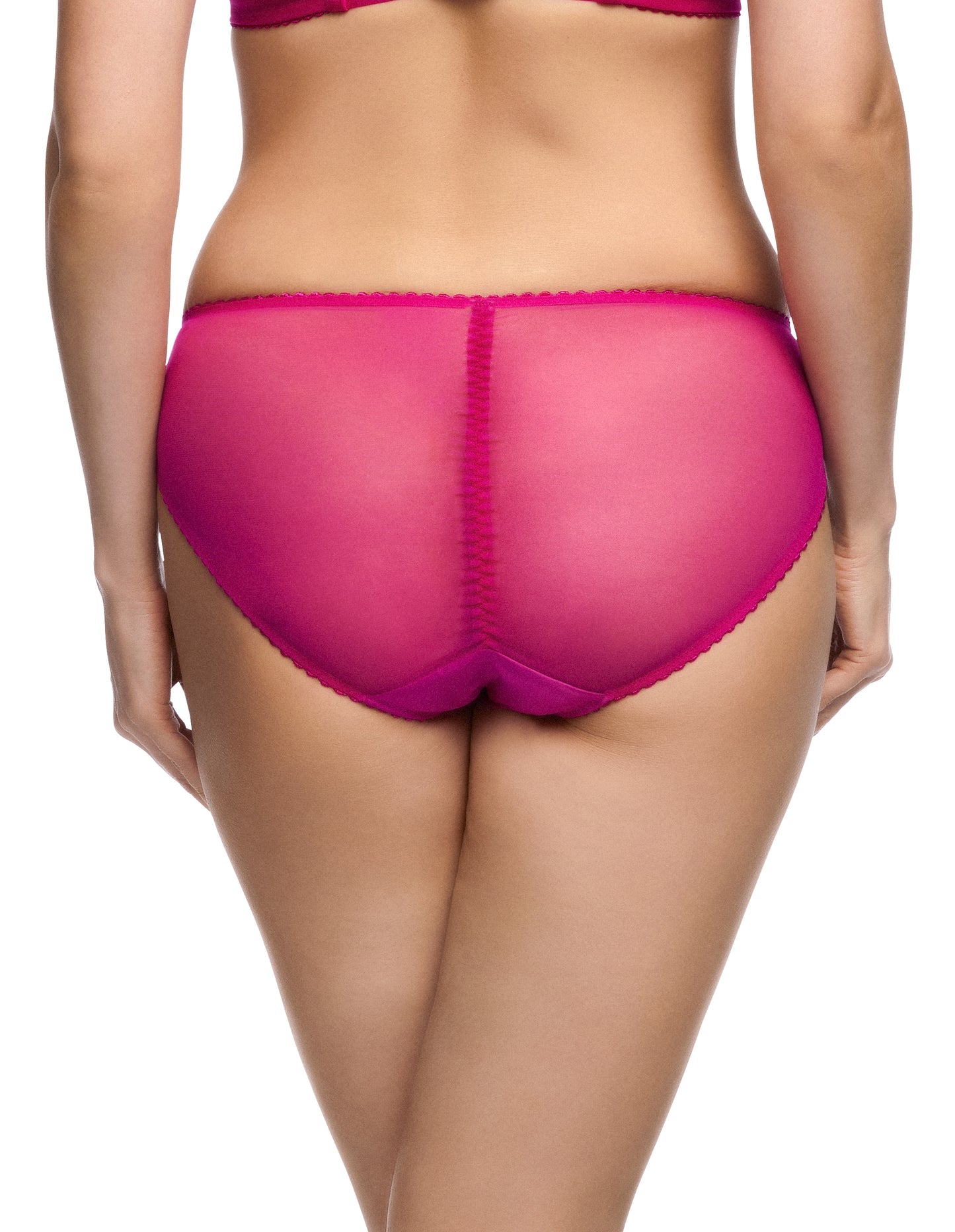 Julie's Roses Rubine Bikini Brief By Dita Von Teese - sizes XS