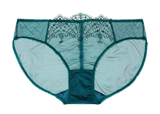 Fantastique In Shady Spruce Bikini Brief By Dita Von Teese - sizes XS