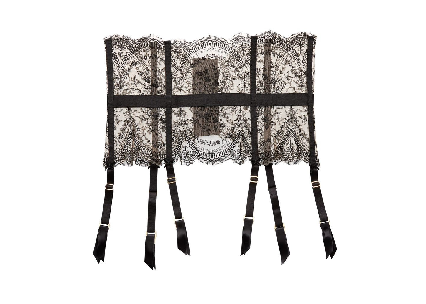 Dita Von Teese Severine Suspender in Black -S + L