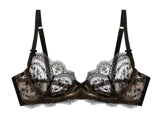 Dita Von Teese Severine Underwire Bra in Black- 36F left!