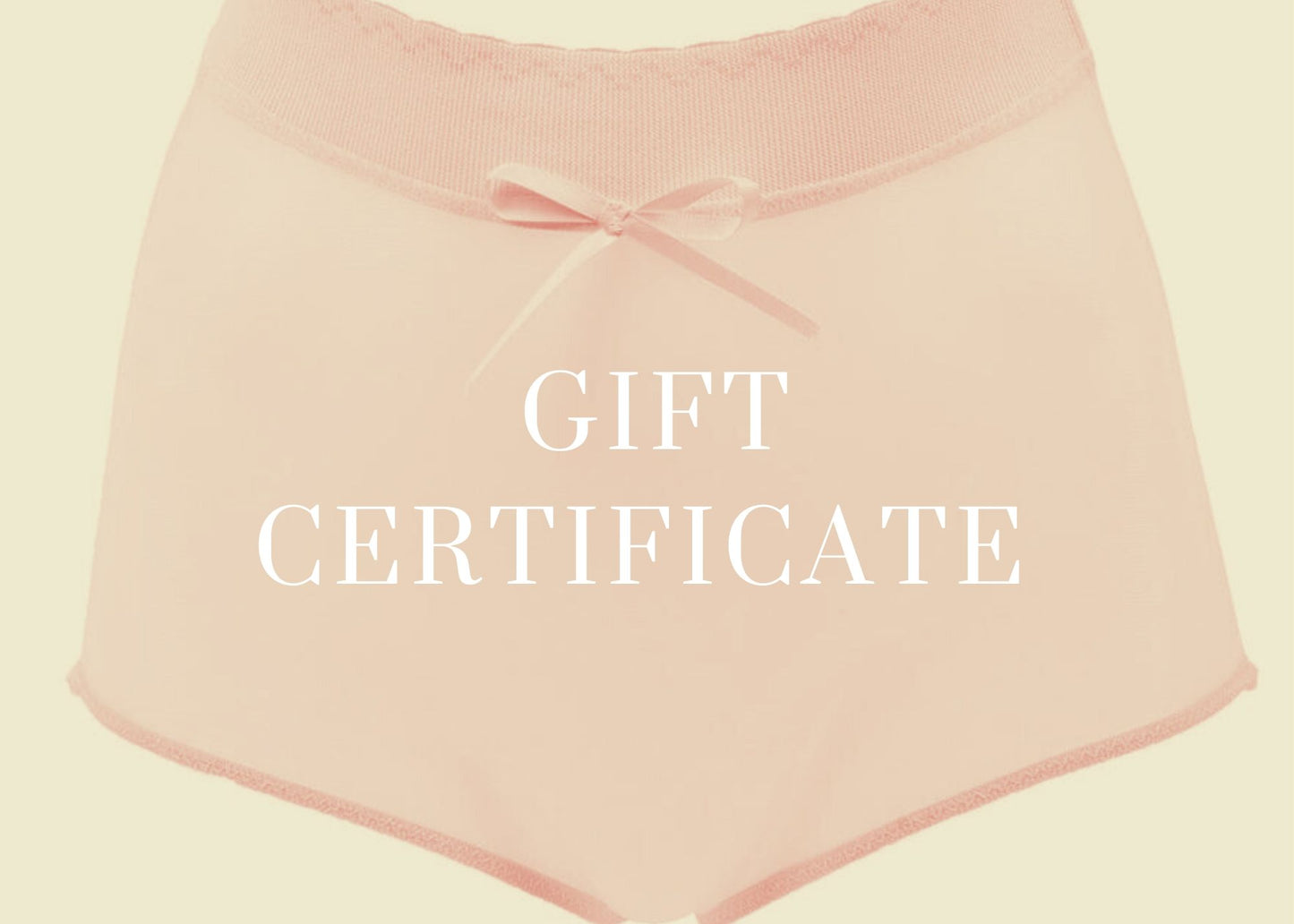 Gigi's Gift Card / Certificate