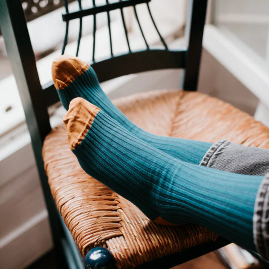 Marcelle bi-goût Menthe - "Women's" socks