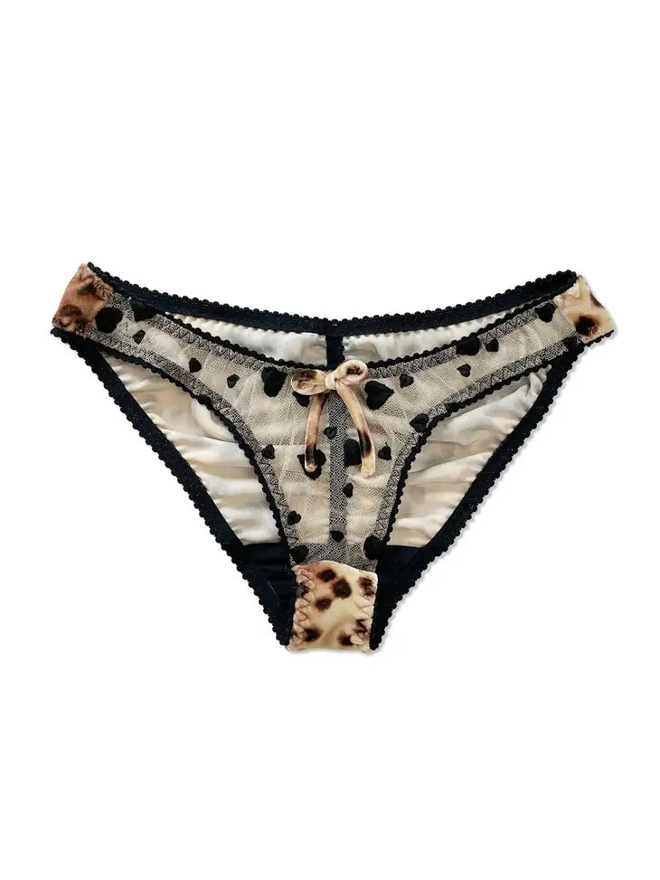 Miaou Hi Leg Knicker By Evgenia - S-XL