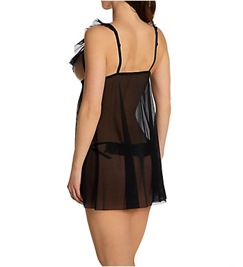 Untie Me Babydoll + thong Set - "One size"(xs-m)
