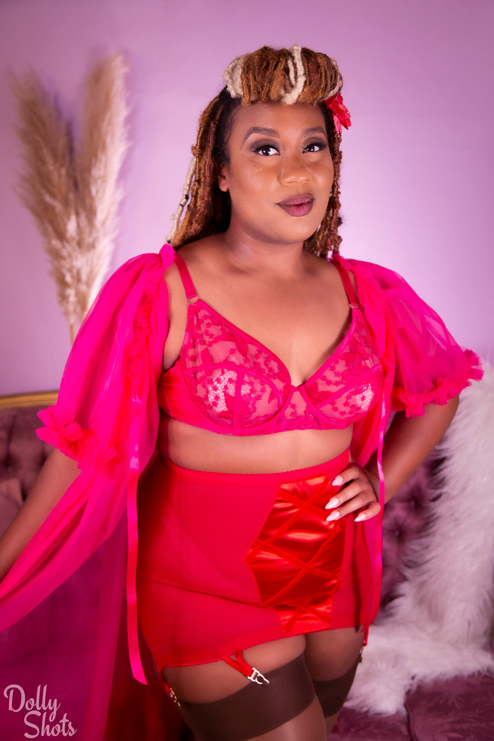 Bousquet Girdle By Dottie's Delights X Mosh -Sizes XS-3X
