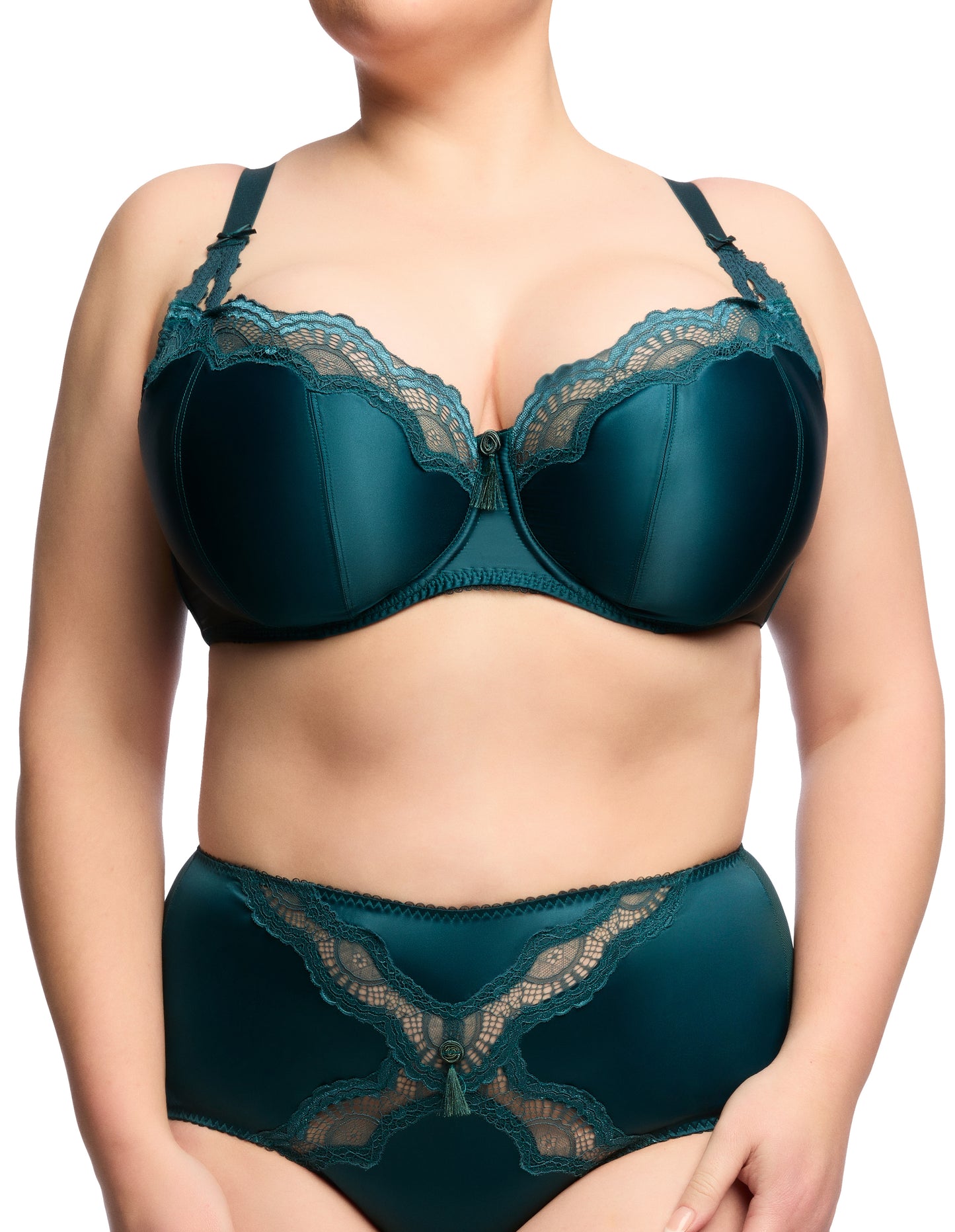 Star Lift  Curve Bra in Eden Green By Dita Von Teese - 38C-44F