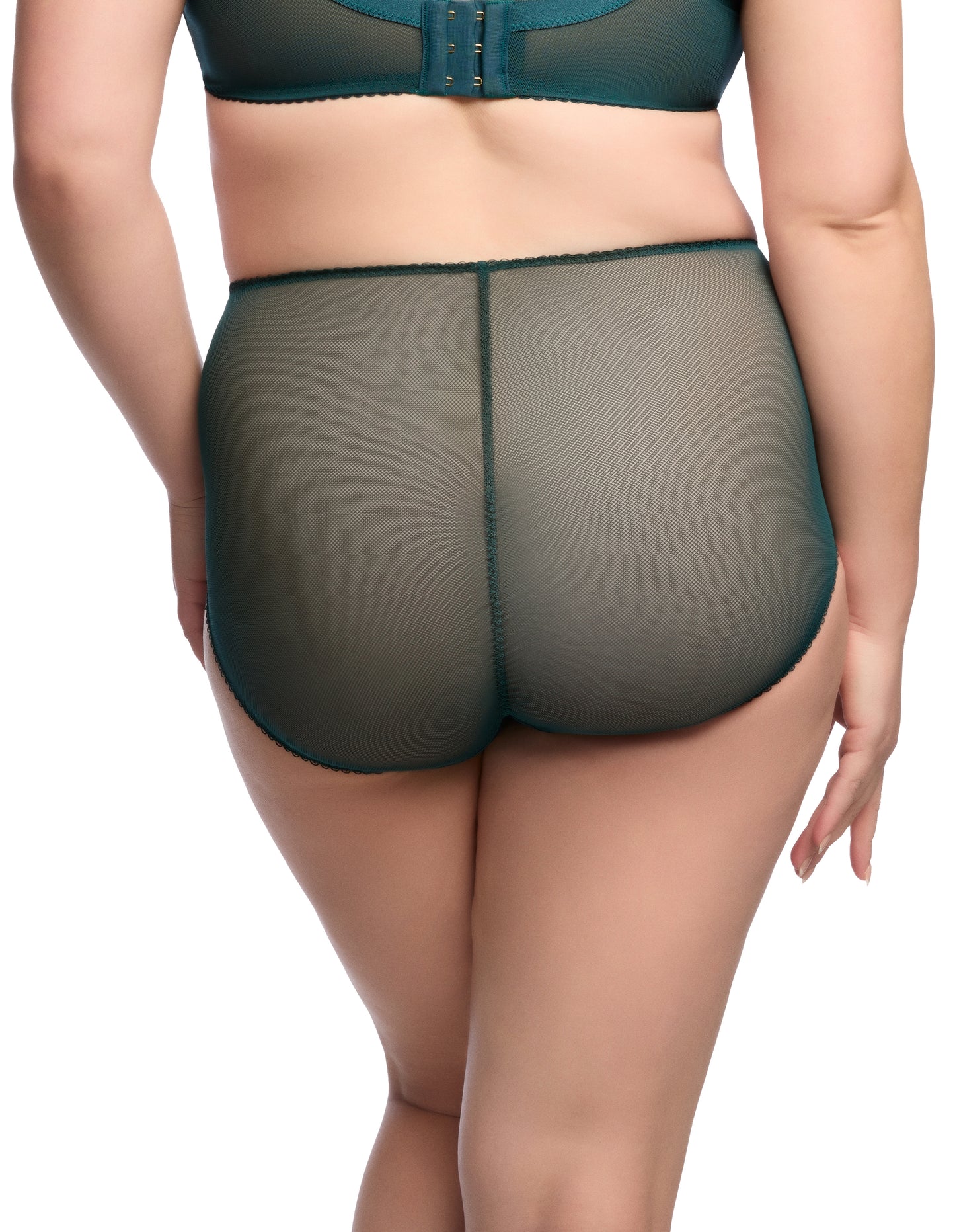 Star Lift Full Brief in Eden Green By Dita Von Teese - 2X & 3X