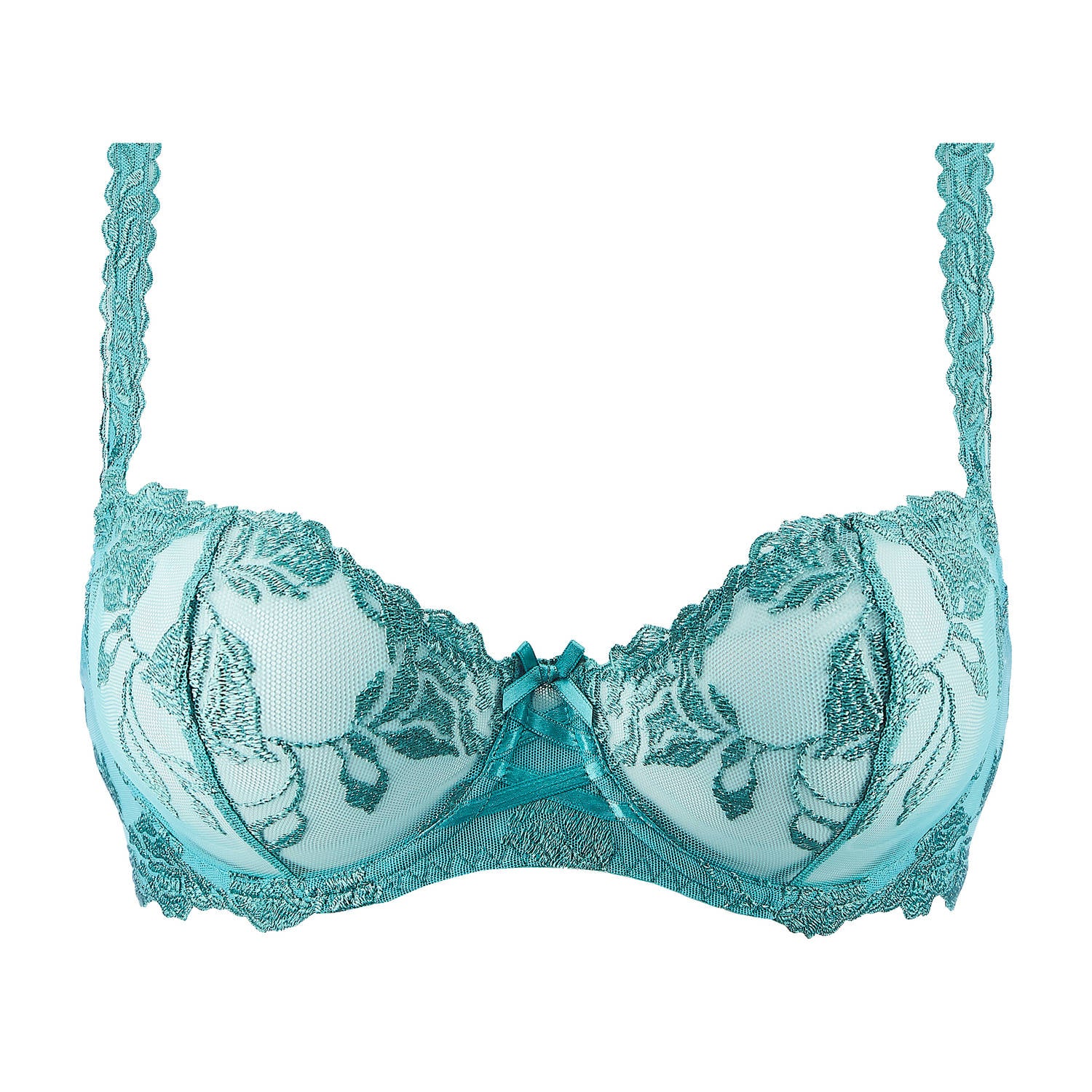 Buy A-E White Recycled Lace Full Cup Comfort Bra 40C, Bras