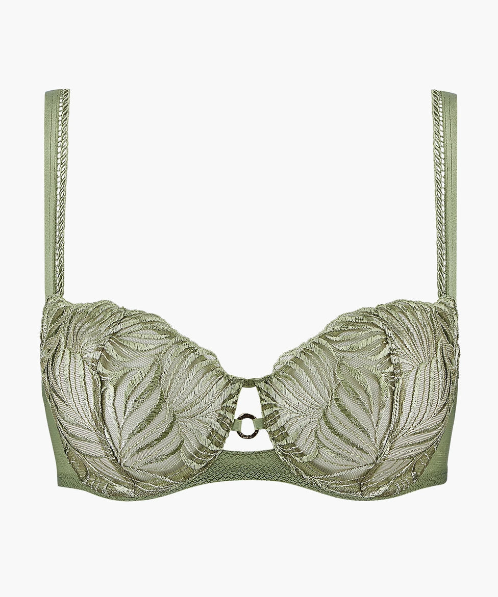 Paradis Exotique Half Cup Bra in Amazonia By Aubade - 30-40 B-G