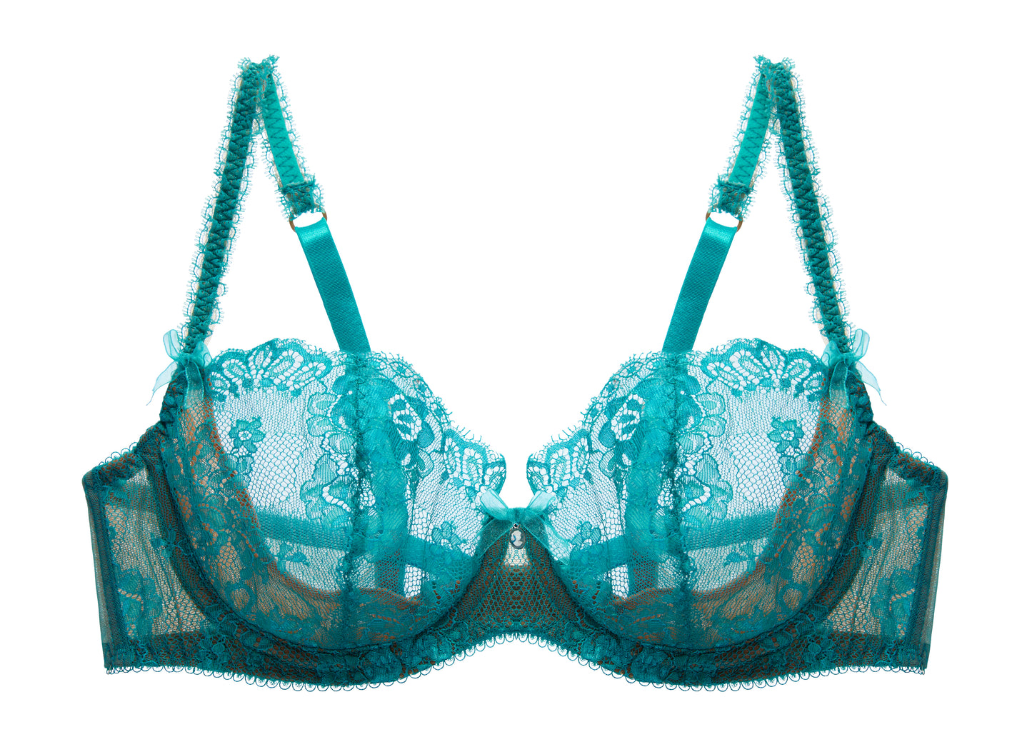 Savoir Faire Bra In Turquoise By Dita Von Teese - 32H