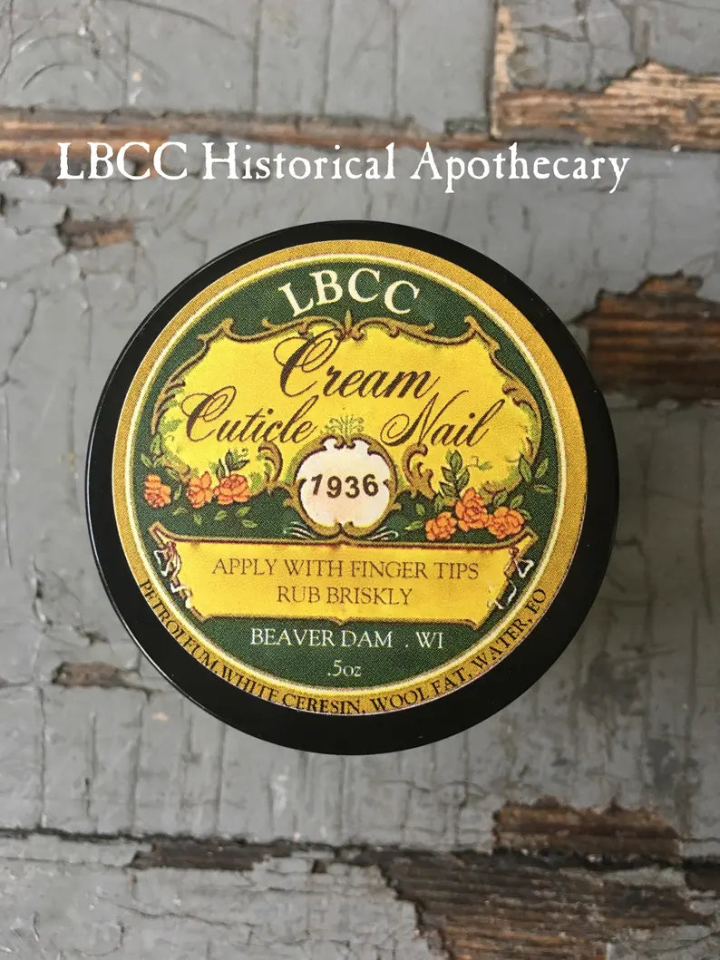 1936 Orange Flower Nail Cuticle Cream