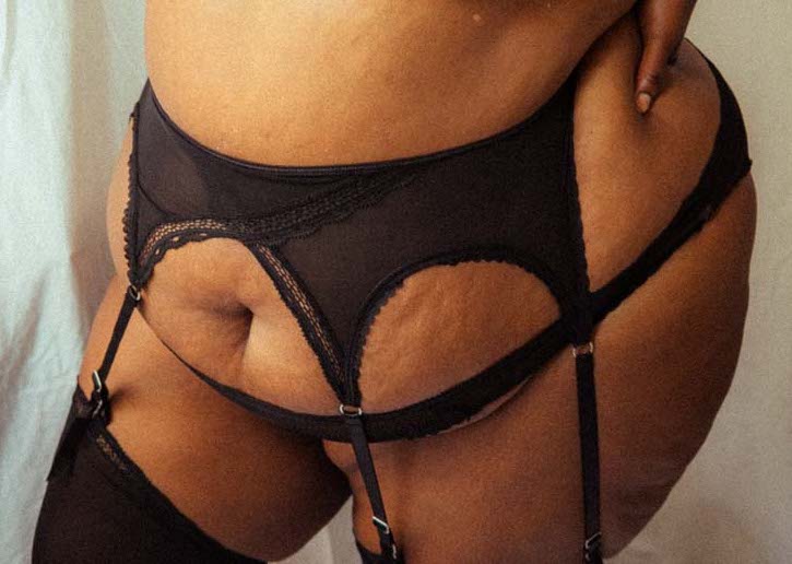Uye Surana Black Mesh Garter Belt - XS-2X - classic suspender - Gigi's Gigi's House Of Frills Uye Surana Black Mesh Garter Belt - XS-2X - classic suspender - Gigi's Gigi's House Of Frills