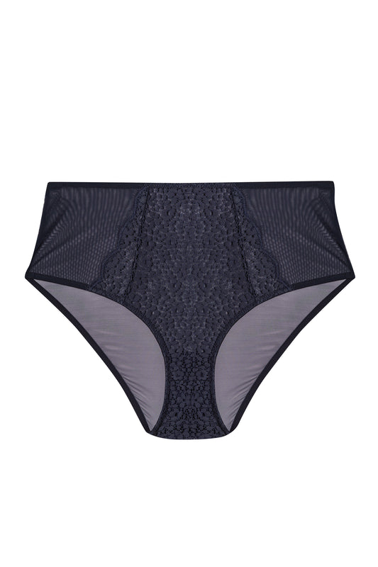 Emma Navy High Waist Brief - sizes 16-18