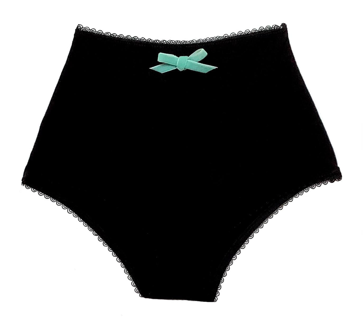 Cute panties- velvet bows - pinup - Made in Canada - Gigi's