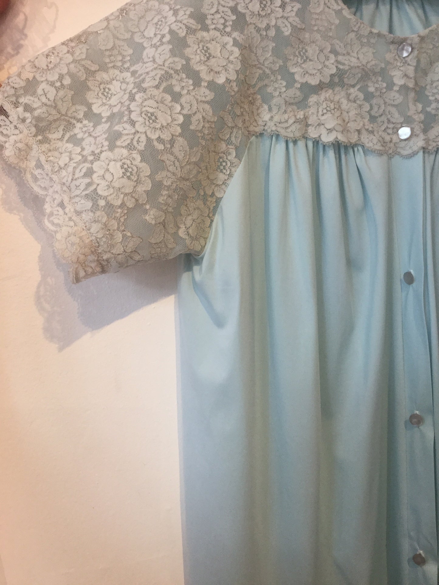 Lace Shoulder Bed Jacket M/L/XL+ #110