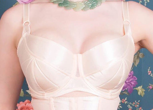 Glamour Nouveau Bra Peach - 32G, 34FF + 36F (snug bands!)