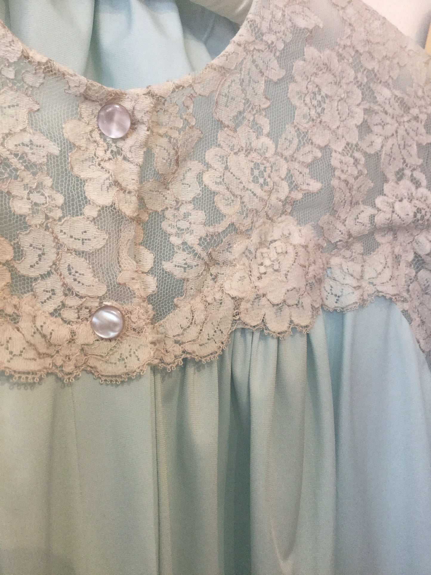 Lace Shoulder Bed Jacket M/L/XL+ #110