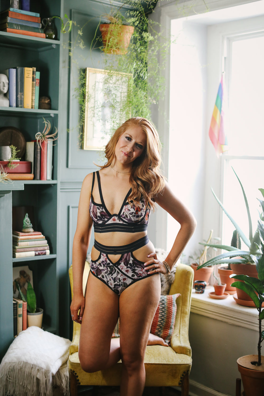 Galina Cut Out Brief - sizes XS
