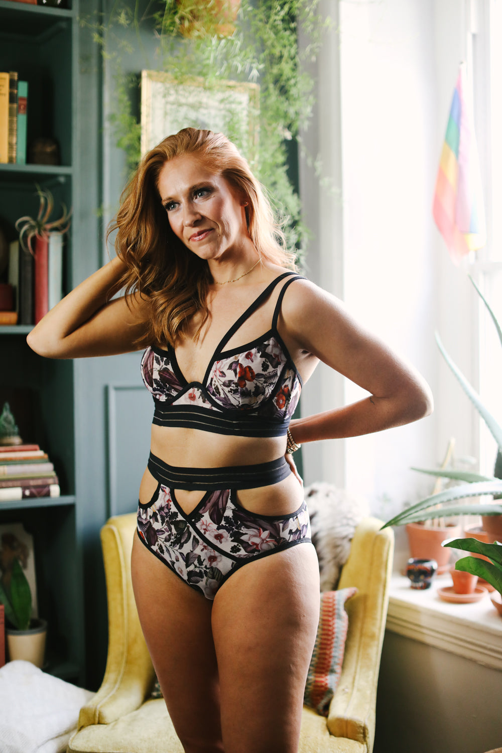 Galina Cut Out Brief - sizes XS