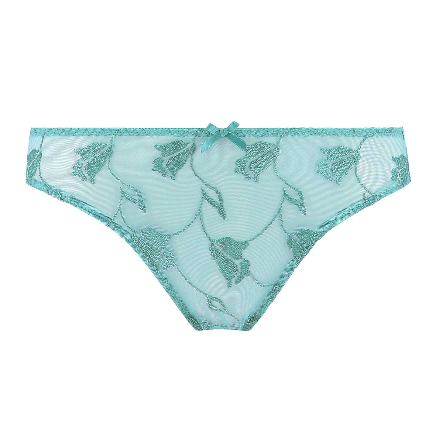 Softessence Brazilian Brief in Aloe By Aubade - XS