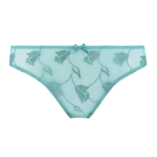 Softessence Brazilian Brief in Aloe By Aubade - XS