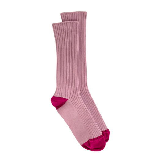 Marcelle bi-goût Violette - "Women's" socks