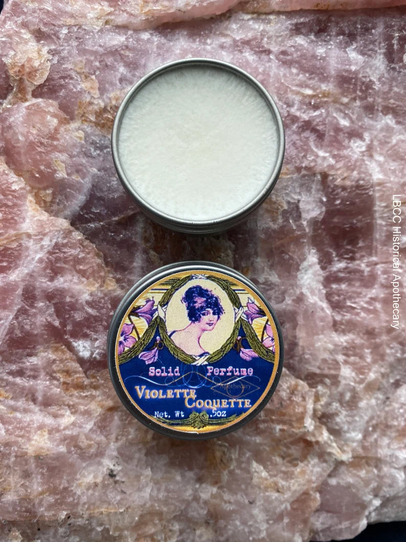 1920's Violette Coquette Solid Perfume (vegan)