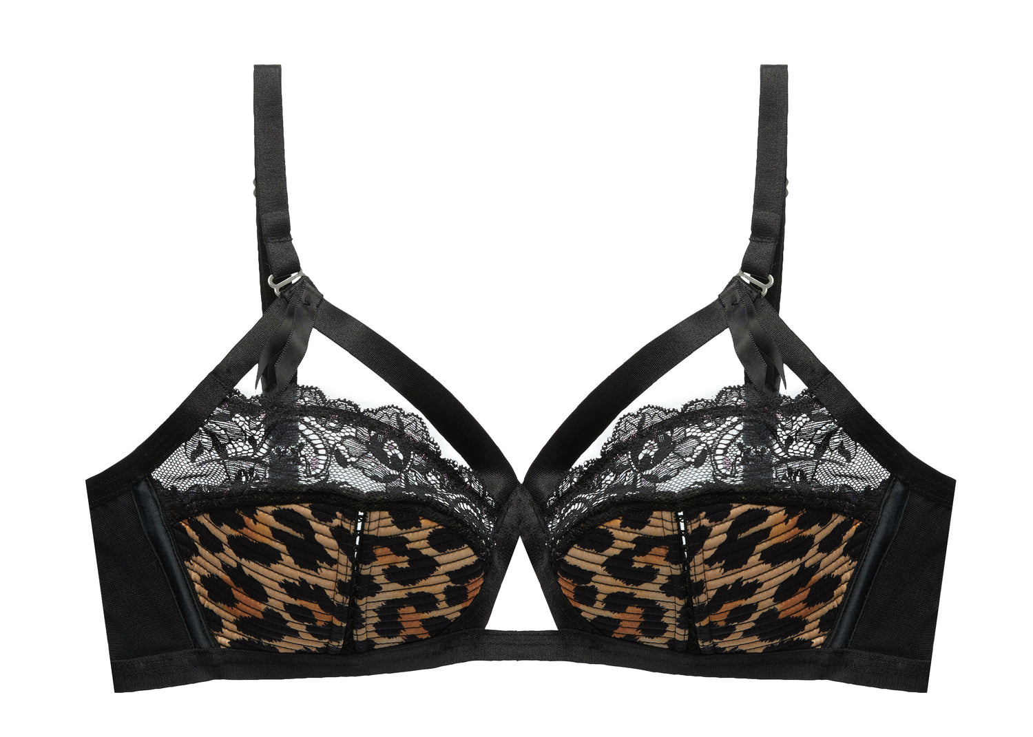 Dita von Teese Victresse Underwire Bra in Black/Chartreuse FINAL SALE (40%  Off) - Busted Bra Shop