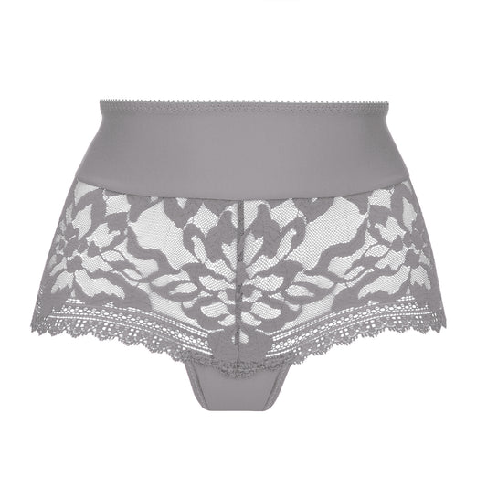 Lëia Highwaist Full Brief Panty in Platinum By Empreinte - S-4XL